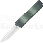 Lightning Camo D/A OTF Automatic Knife (3.25" Satin Serr)